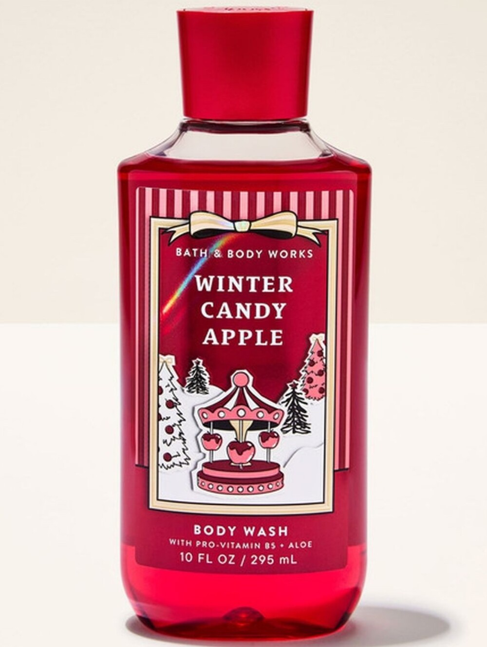 Bath & Body Works Winter Candy Apple Body Wash 10oz NEW RARE